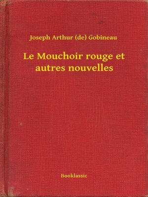 cover image of Le Mouchoir rouge et autres nouvelles